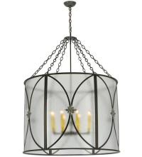 Meyda Blue 124405 - 36.5&#34;W Penelope 8 LT Pendant