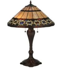 Meyda Blue 125114 - 25&#34;H Ilona Table Lamp