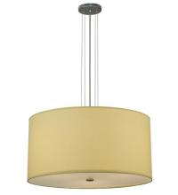 Meyda Blue 126537 - 24&#34;W Cilindro Beige Textrene Pendant