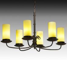 Meyda Blue 126616 - 38&#34;L Atria 6 LT Oblong Chandelier