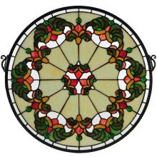 Meyda Blue 127115 - 18&#34;W X 18&#34;H Middleton Stained Glass Window