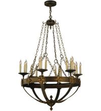 Meyda Blue 128478 - 32"W Neapolis 18 LT Chandelier