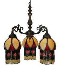 Meyda Blue 129597 - 20"W Isabella 3 Arm Chandelier