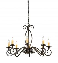 Meyda Blue 134392 - 36&#34; Wide Wallis 8 Light Chandelier