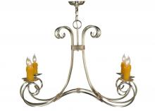 Meyda Blue 137245 - 34.5&#34; Wide Elon 6 Light Chandelier