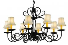 Meyda Blue 137699 - 36&#34;W Corrina 8 LT Chandelier