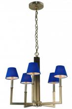 Meyda Blue 139424 - 24&#34;W Rula 5 LT Chandelier