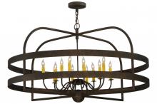 Meyda Blue 139590 - 48"W Aldari 12 LT Chandelier