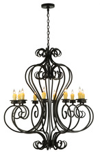 Meyda Blue 141833 - 42" Wide Fernando 10 Light Chandelier