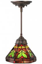 Meyda Blue 146949 - 8&#34; Wide Middleton Mini Pendant