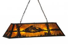 Meyda Blue 148128 - 48&#34; Long Mountain Range Oblong Pendant