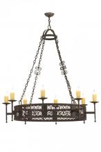 Meyda Blue 149198 - 48&#34;W Toscano 8 LT Chandelier