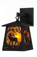 Meyda Blue 149299 - 7"W Elk at Dawn Hanging Wall Sconce