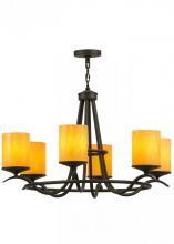 Meyda Blue 150215 - 39&#34;W Octavia 6 LT Chandelier