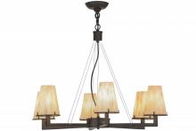 Meyda Blue 152197 - 31&#34; Wide St Lawrence 6 Light LED Chandelier