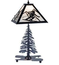 Meyda Blue 15425 - 21&#34; High Alpine Table Lamp