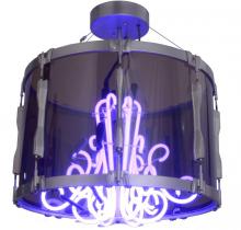 Meyda Blue 154401 - 26&#34;W Purple Haze Pendant