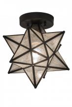 Meyda Blue 155264 - 9&#34;W Moravian Star Flushmount