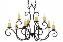 Meyda Blue 155536 - 48&#34;L Clifton 10 LT Chandelier