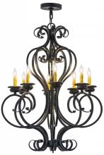 Meyda Blue 156713 - 28"W Fernando 8 LT Chandelier