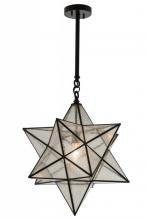 Meyda Blue 169078 - 18&#34;W Moravian Star Pendant