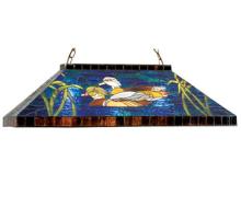 Meyda Blue 17249 - 39&#34; Long Wood Ducks Oblong Pendant