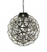 Meyda Blue 176275 - 24&#34; Wide Geosphere Pendant