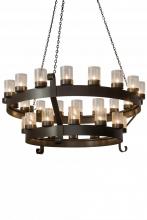 Meyda Blue 179362 - 72&#34; Wide Barnstable 30 Light Two Tier Chandelier