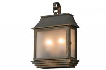 Meyda Blue 182587 - 10&#34; Wide Bastille Lantern Wall Sconce