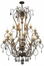 Meyda Blue 182707 - 51&#34;W Felicia Chandelier