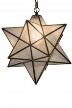 Meyda Blue 184049 - 18" Wide Moravian Star Pendant