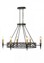 Meyda Blue 18600 - 43&#34; Wide Topridge 6 Light Chandelier