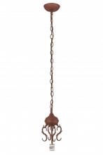 Meyda Blue 187086 - 8&#34;W Oak Leaf Pendant Hardware