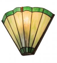 Meyda Blue 189865 - 11&#34; Wide Wide Caprice Wall Sconce