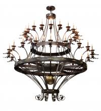 Meyda Blue 198967 - 112&#34; Wide Chloe 40 Light Chandelier