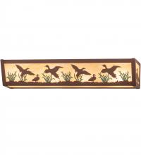 Meyda Blue 201030 - 24" Wide Ducks in Flight Vanity Light