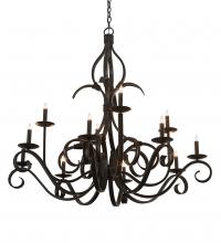 Meyda Blue 202247 - 48&#34; Wide Cypress 12 Light Chandelier