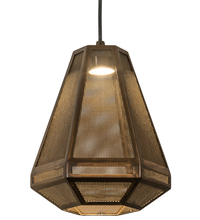 Meyda Blue 202946 - 9&#34; Wide Nidos Struttura Mini Pendant