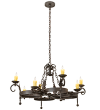 Meyda Blue 204195 - 42&#34; Wide Andorra 8 Light Chandelier