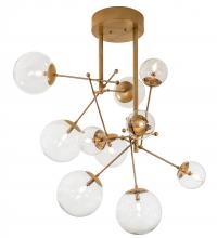 Meyda Blue 210833 - 40" Wide Bola Matrix Chandelier