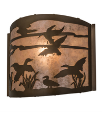 Meyda Blue 211787 - 12&#34; Wide Ducks in Flight Wall Sconce