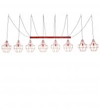 Meyda Blue 213578 - 156" Wide Troy 8 Light Pendant