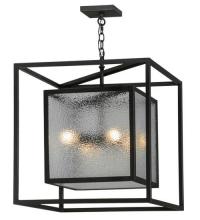 Meyda Blue 21559 - 24&#34;Sq Kitzi Box Pendant