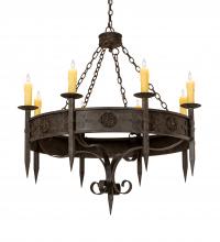 Meyda Blue 218662 - 42&#34; Wide Calandra 8 Light Chandelier