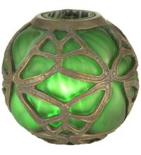 Meyda Blue 22120 - 6&#34;H Castle Butterfly Orb Shade