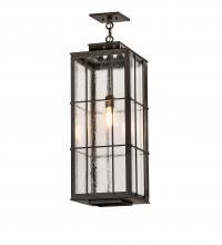 Meyda Blue 231017 - 12" Square Pontrefract Lantern Pendant