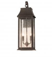 Meyda Blue 240365 - 8" Wide Bastille Lantern Wall Sconce