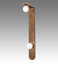 Meyda Blue 240859 - 6&#34; Wide Sanderson 2 Light Wall Sconce