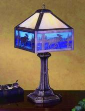 Meyda Blue 24242 - 20&#34;H Moose Creek Table Lamp