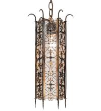 Meyda Blue 242556 - 8" Wide Saskia Mini Pendant